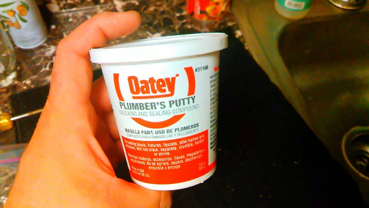 How To Use Plumbers Putty And When Not To Use Plumbers Putty